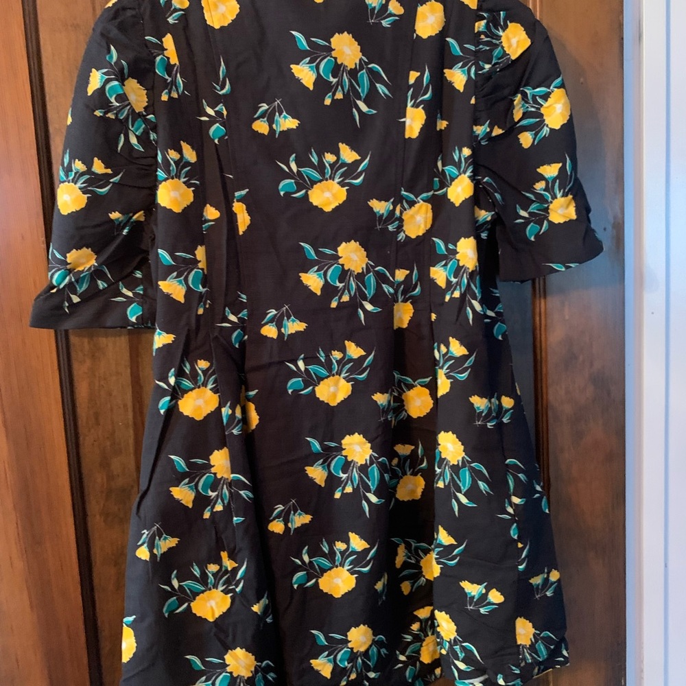 NWT Free People Adelle Floral Printed Mini Dress - Picture 6 of 7